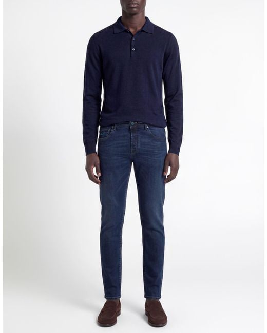 Jacob Cohen Blue Jeans Cotton, Lyocell, Elastomultiester, Elastane for men