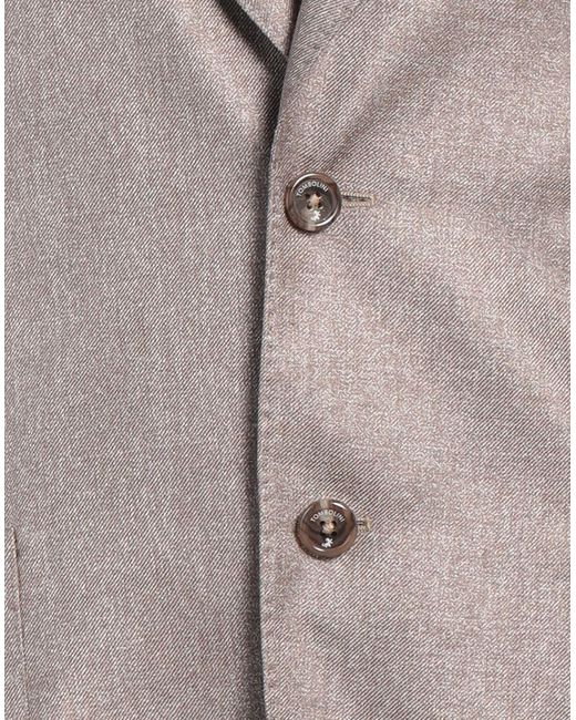Tombolini Gray Zero Gravity Light Blazer Silk for men