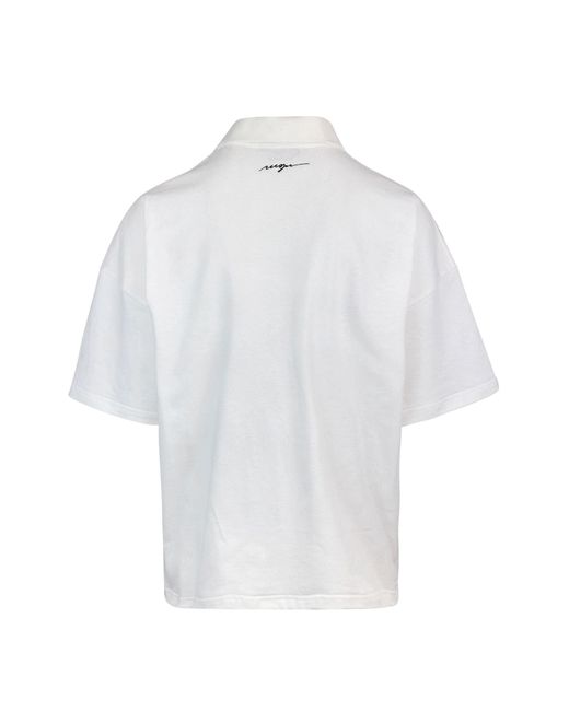 MSGM Poloshirt in White für Herren