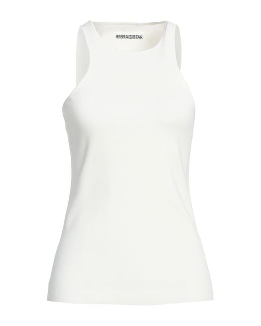 Patrizia Pepe White Tank Top