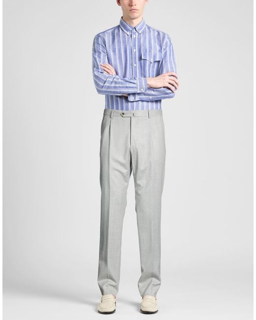 Caruso Gray Trouser for men