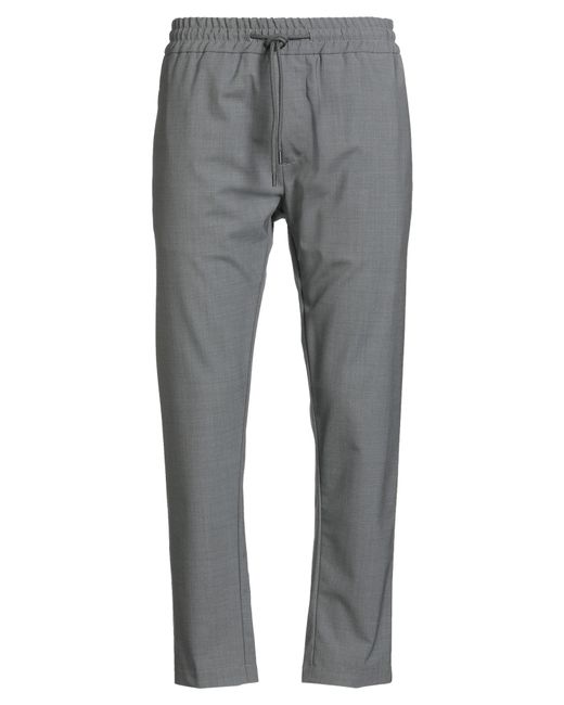 Dondup Gray Pants Virgin Wool, Elastane for men