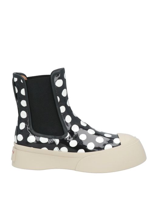Marni Black Ankle Boots Leather