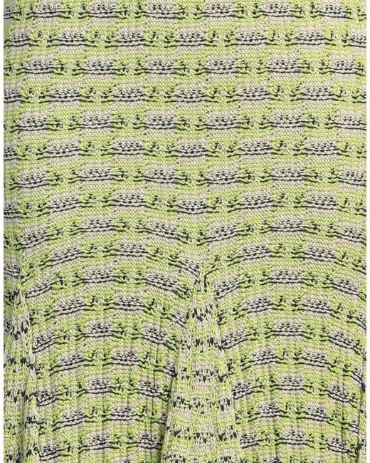 Wales Bonner Green Midi Dress Cotton