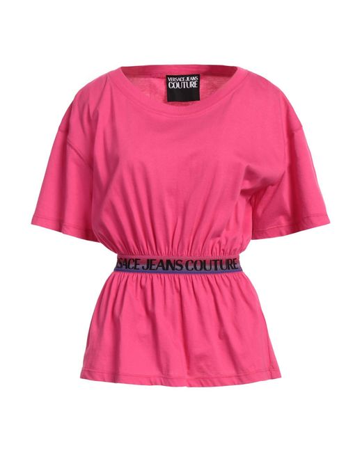 Versace Pink T-Shirt Cotton