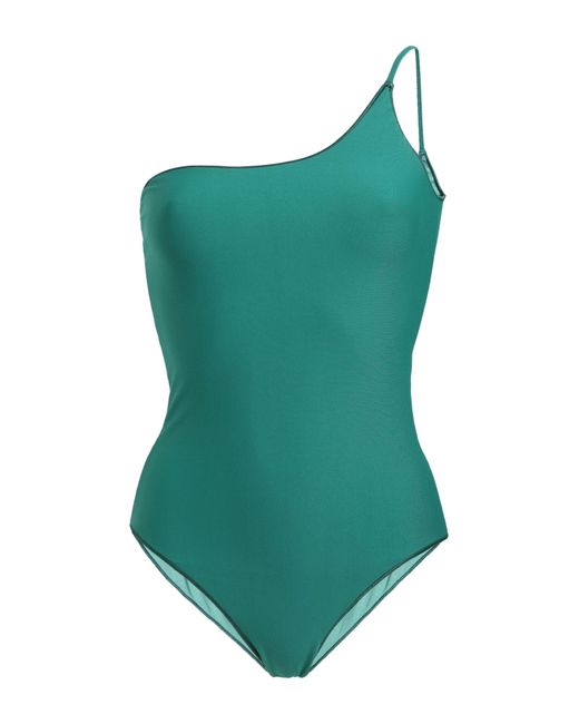 ..,merci Green One-piece Swimsuit