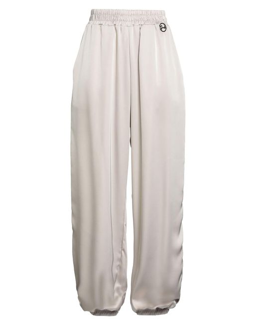 Gaelle Paris White Pants Polyester