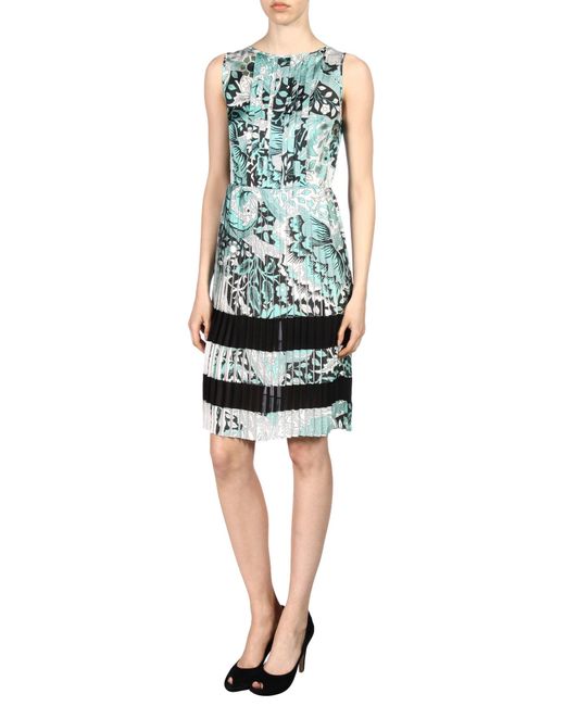 Jonathan saunders Kneelength Dress in Blue (Light green