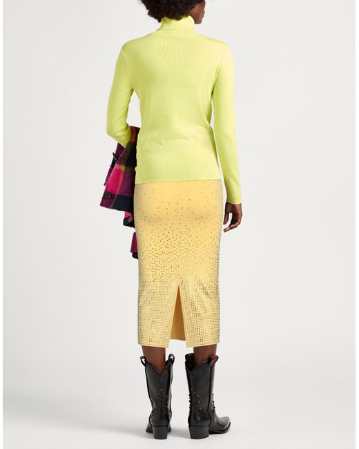Sandro Yellow Midi-Rock