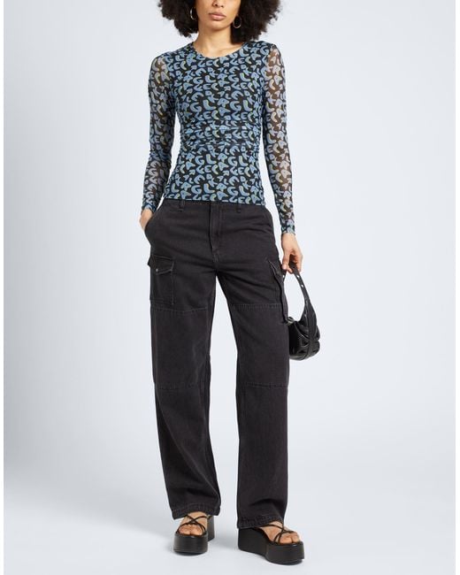 Karl Lagerfeld Blue Top
