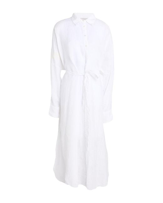 Antonelli White Midi Dress