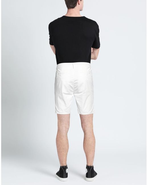 Guess White Shorts & Bermuda Shorts for men