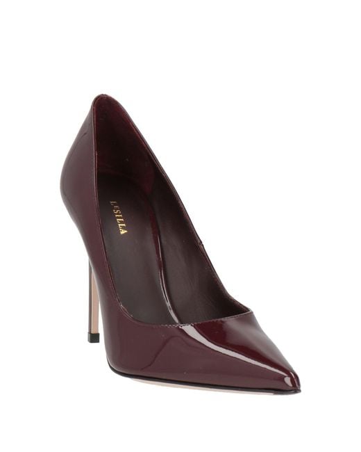 Le Silla Brown Chocolate Pumps Leather