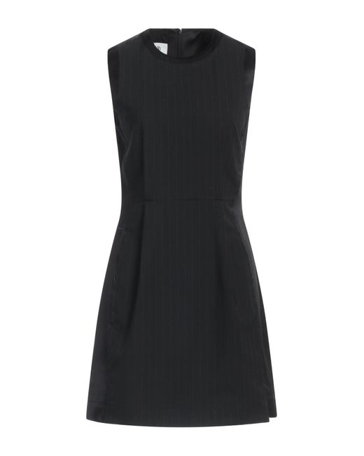 MM6 by Maison Martin Margiela Black Mini Dress