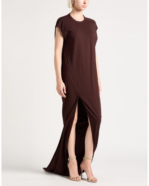 Rick Owens Brown Maxi Dresses