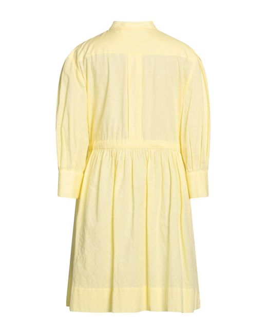 See By Chloé Yellow Mini-Kleid