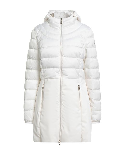 Yes Zee White Pufferjacke & Daunenjacke