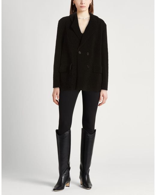 Salvatore Santoro Black Shearling & Teddy