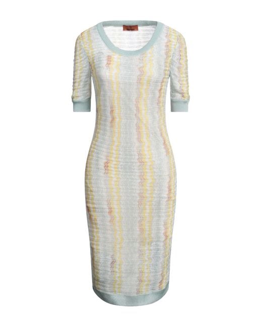 Missoni White Mini Dress Viscose
