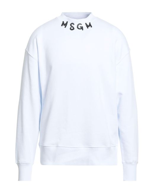 MSGM White Sweatshirt for men