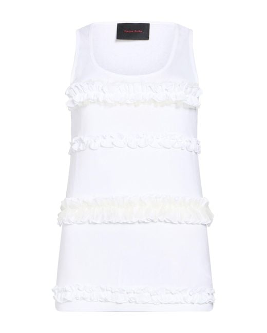 Simone Rocha White Top Cotton