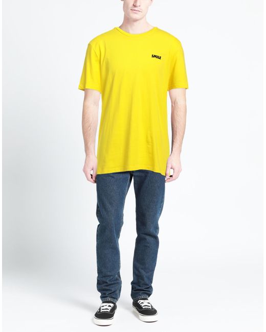 PALETTE COLORFUL GOODS Yellow T-shirt for men