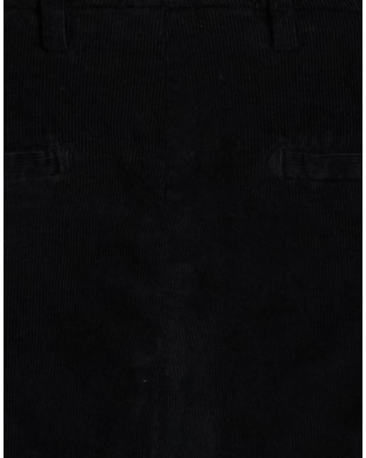 Dondup Black Pants Cotton, Lyocell, Elastane