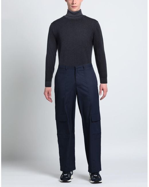 Crossley Blue Turtleneck for men