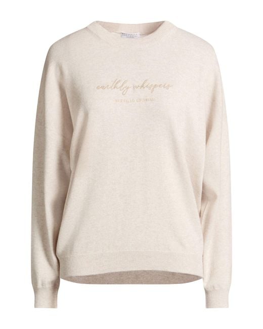 Pullover Brunello Cucinelli en coloris Natural