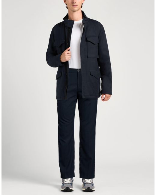 SELECTED Blue Midnight Pants Polyester, Wool, Viscose, Elastane for men