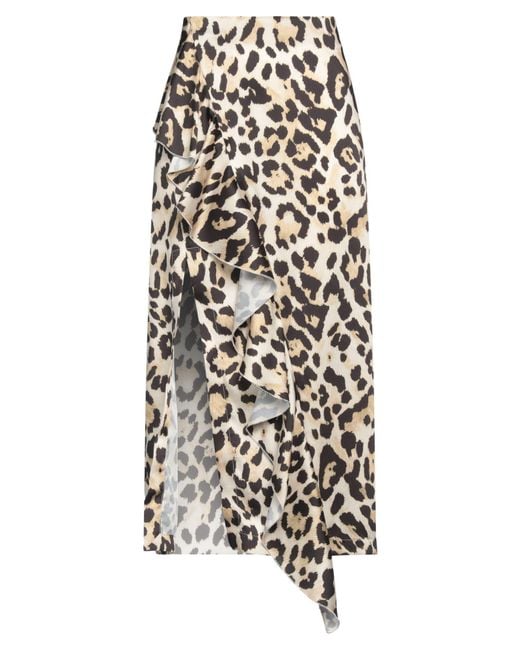 5 PROGRESS White Midi Skirt Polyester