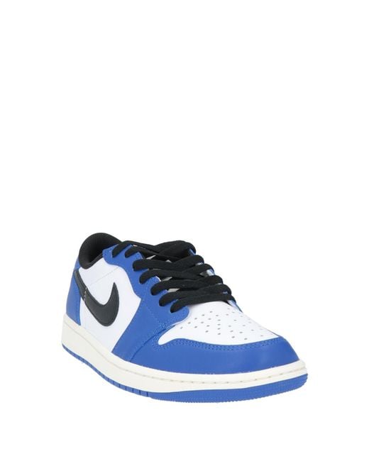 Nike Blue Bright Sneakers Leather for men