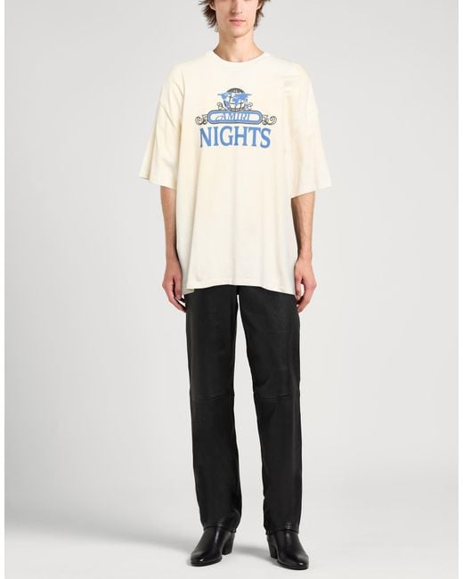 Amiri White T-Shirt Cotton for men