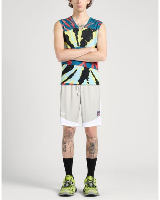 Ih Nom Uh Nit Gray Shorts & Bermuda Shorts Polyester for men
