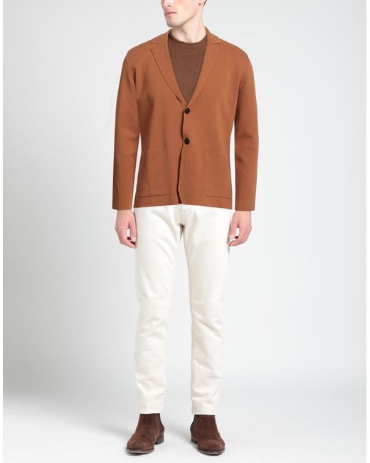 Roberto Collina Brown Blazer for men