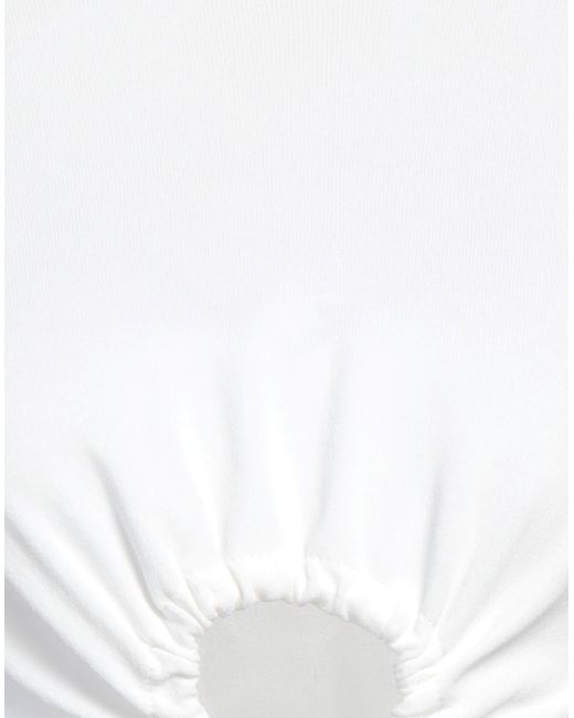 Kaos White Top Viscose, Polyamide