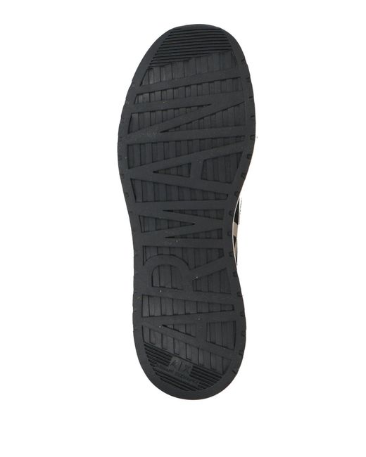 ARMANI EXCHANGE Black Trainers for men