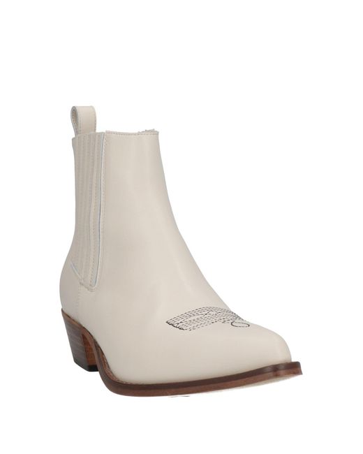Liviana Conti Natural Ankle Boots