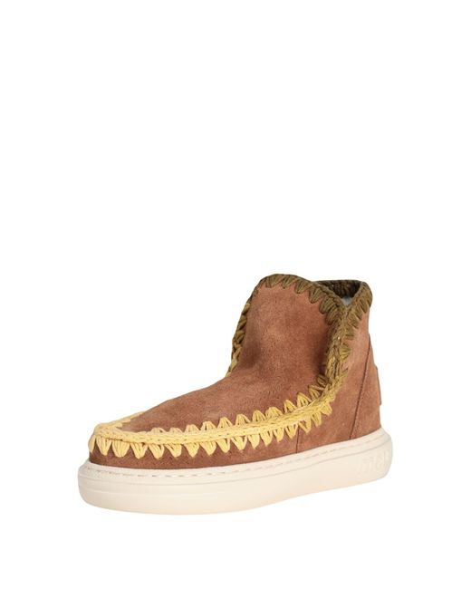 Mou Brown Ankle Boots