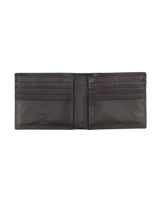 Paul & Shark Black Wallet for men