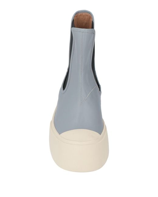 Marni Blue Ankle Boots