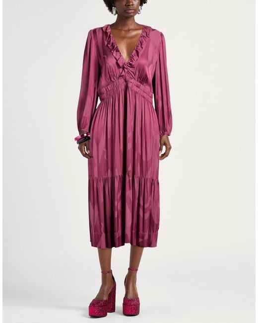 Ba&sh Purple Midi Dresses