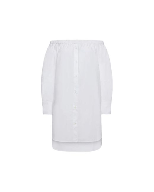 Department 5 White Mini-Kleid