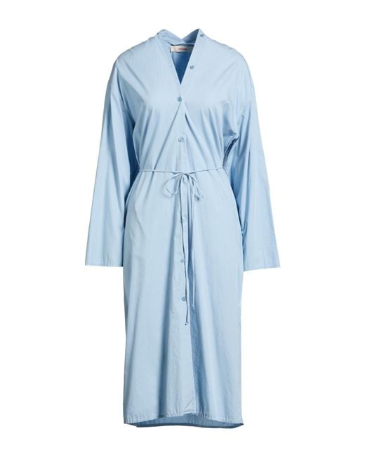 Jucca Blue Sky Midi Dress Cotton