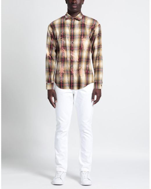 Camisa DSquared² de hombre de color Pink