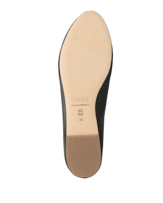 Staud Black Ballet Flats