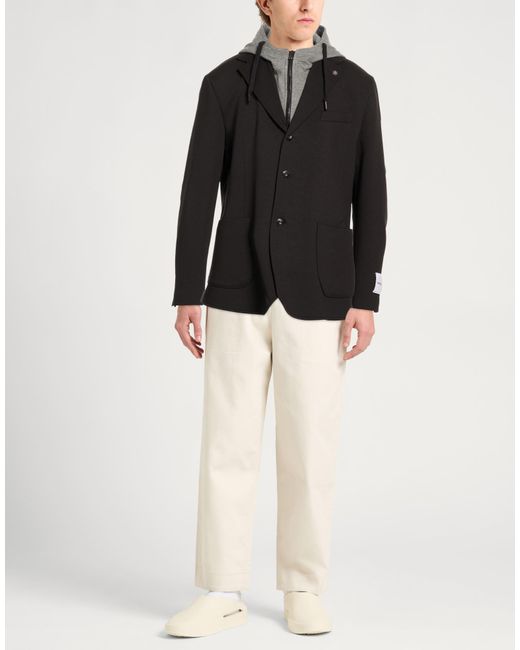 Officina 36 Black Blazers for men
