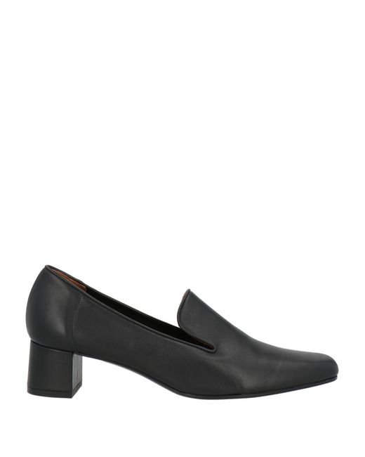 Michel Vivien Black Loafers Calfskin