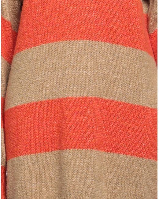 Tsd12 Orange Sweater Acrylic, Polyamide, Wool, Viscose