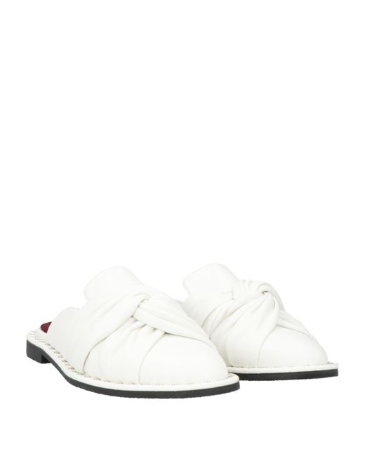 Stella McCartney White Mules & Clogs